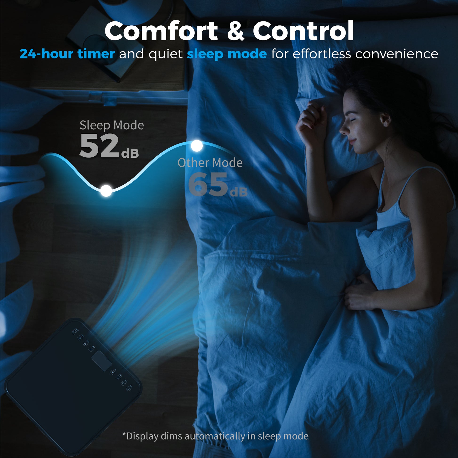 Portable air conditioner silent night mode – Ozon Air Pro