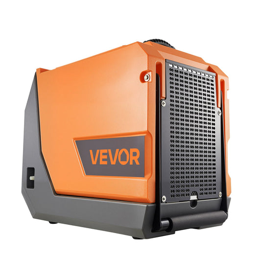 180 PPD commercial dehumidifier full front view on white background