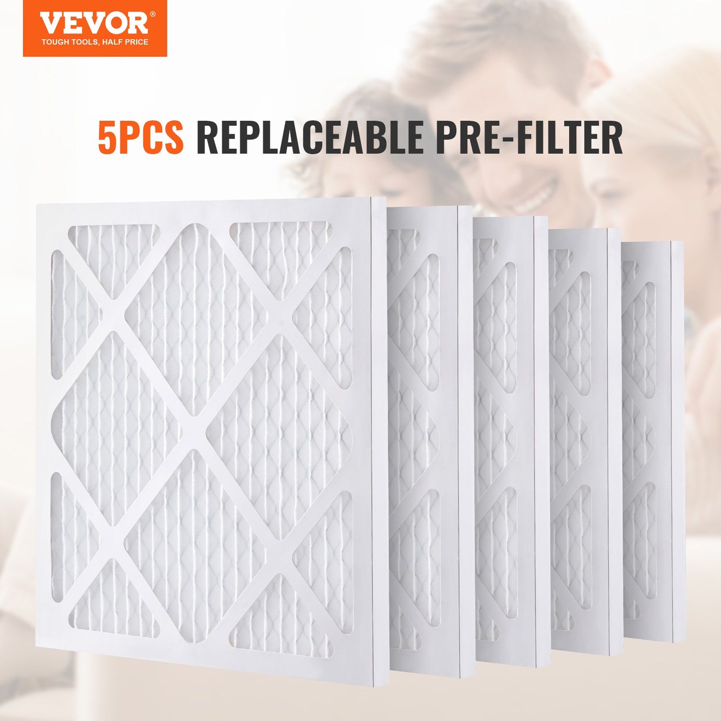 Stage 1 MERV-10 Pre-Filters (5-Pack) | Compatible with Scrubber 550 & 800 - Professional Detail 4