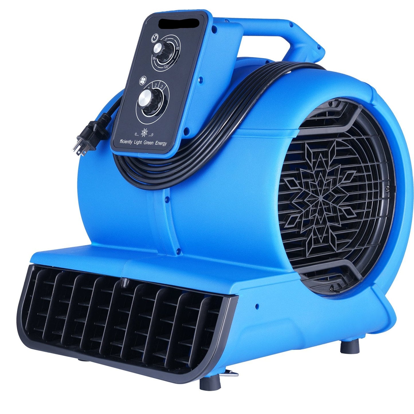 OzonAir Pro 2600 professional floor blower 2600 CFM blue