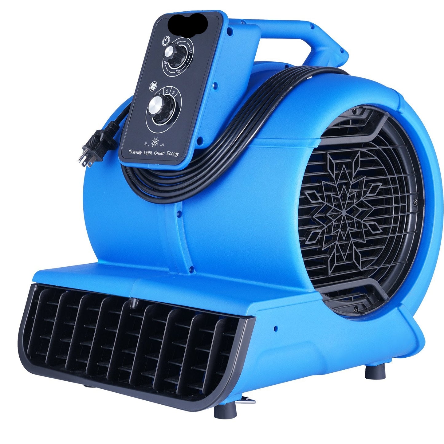 OzonAir Pro 2600 high velocity air mover 2600 CFM with 1/2 HP motor blue color