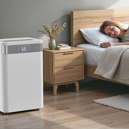 35 Pint Dehumidifier Model OL12-D031K White, Front View