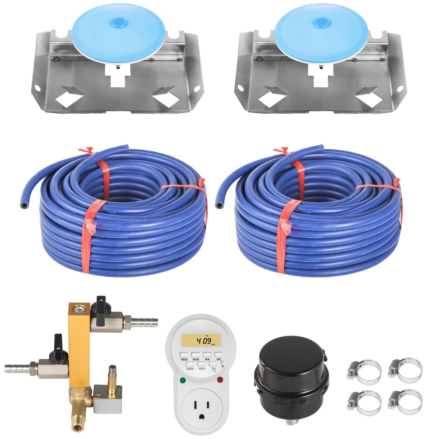 OzonAir Pro 550W | Pond Aerator Kit with 5.2 CFM Compressor for Up to 3 Acres | 2 CFM - Professional Detail 2
